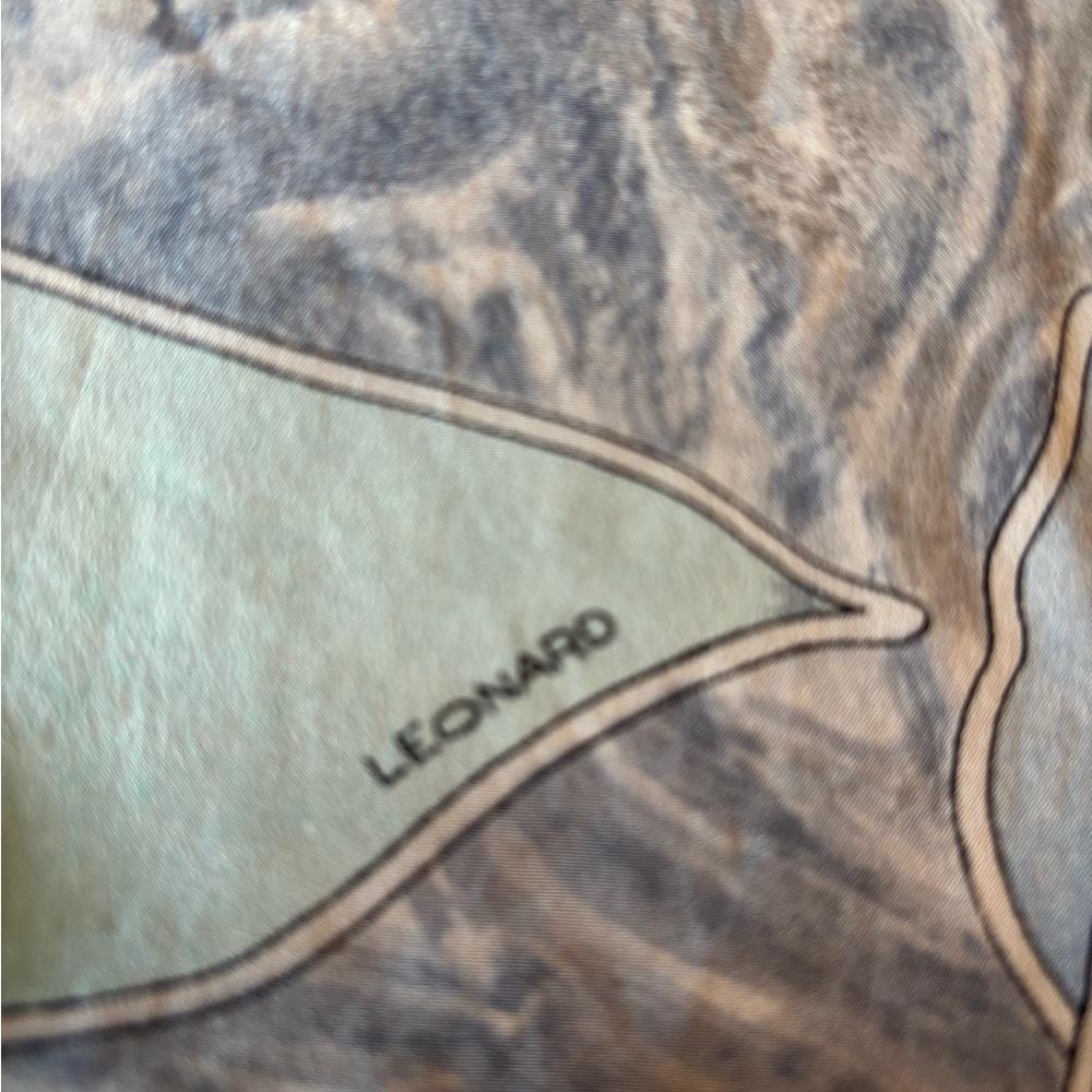 Vintage Leonard Silk Scarf